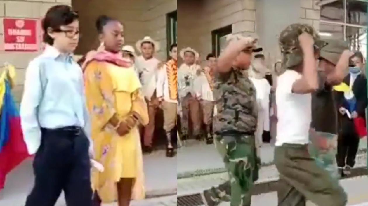 Obra teatral de la posesión presidencial.