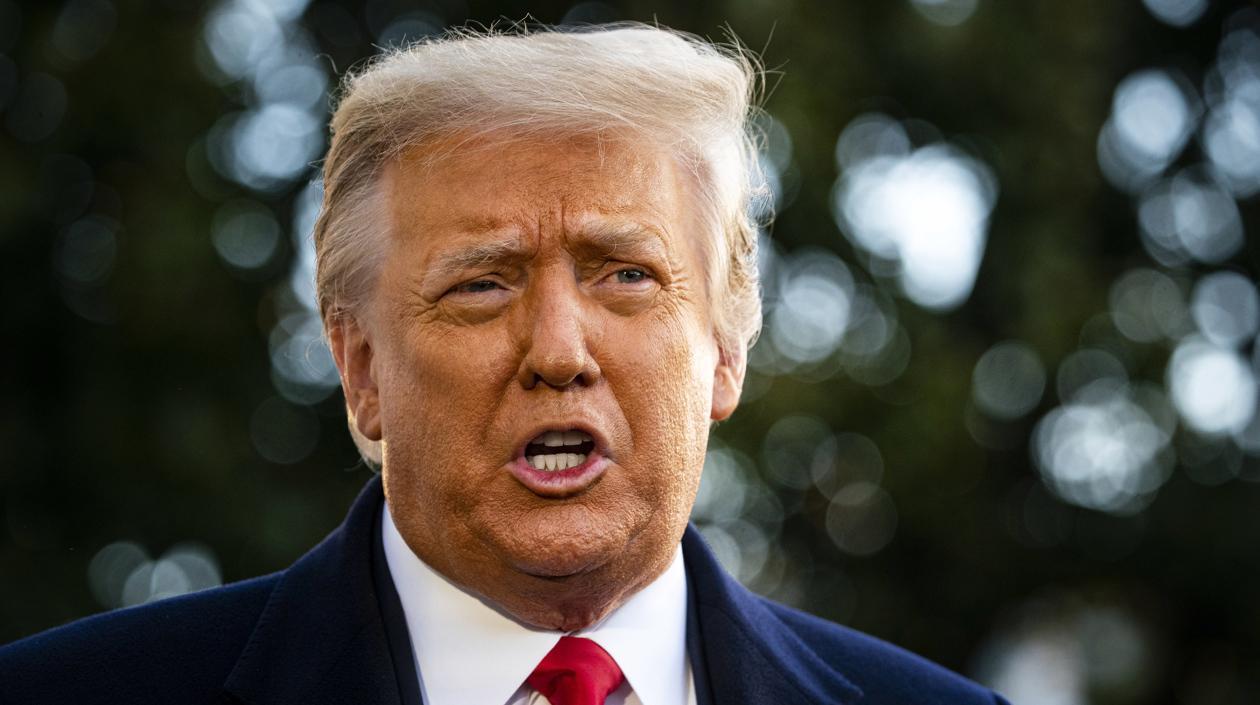 El expresidente estadounidense Donald Trump.