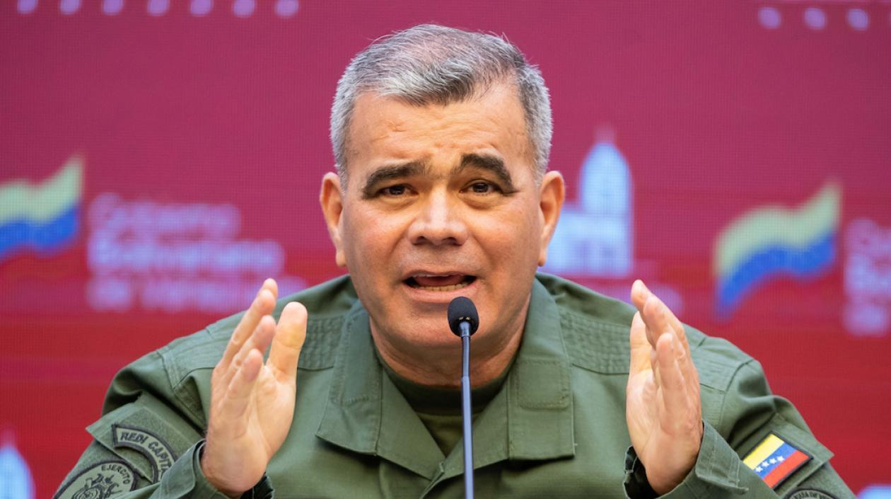 Vladimir Padrino López, Ministro de Defensa de Venezuela.