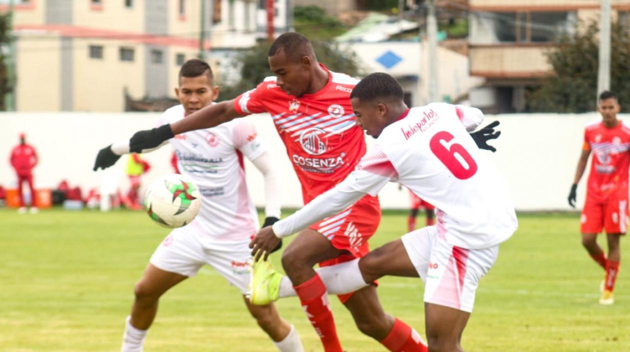 Acción del partido. 