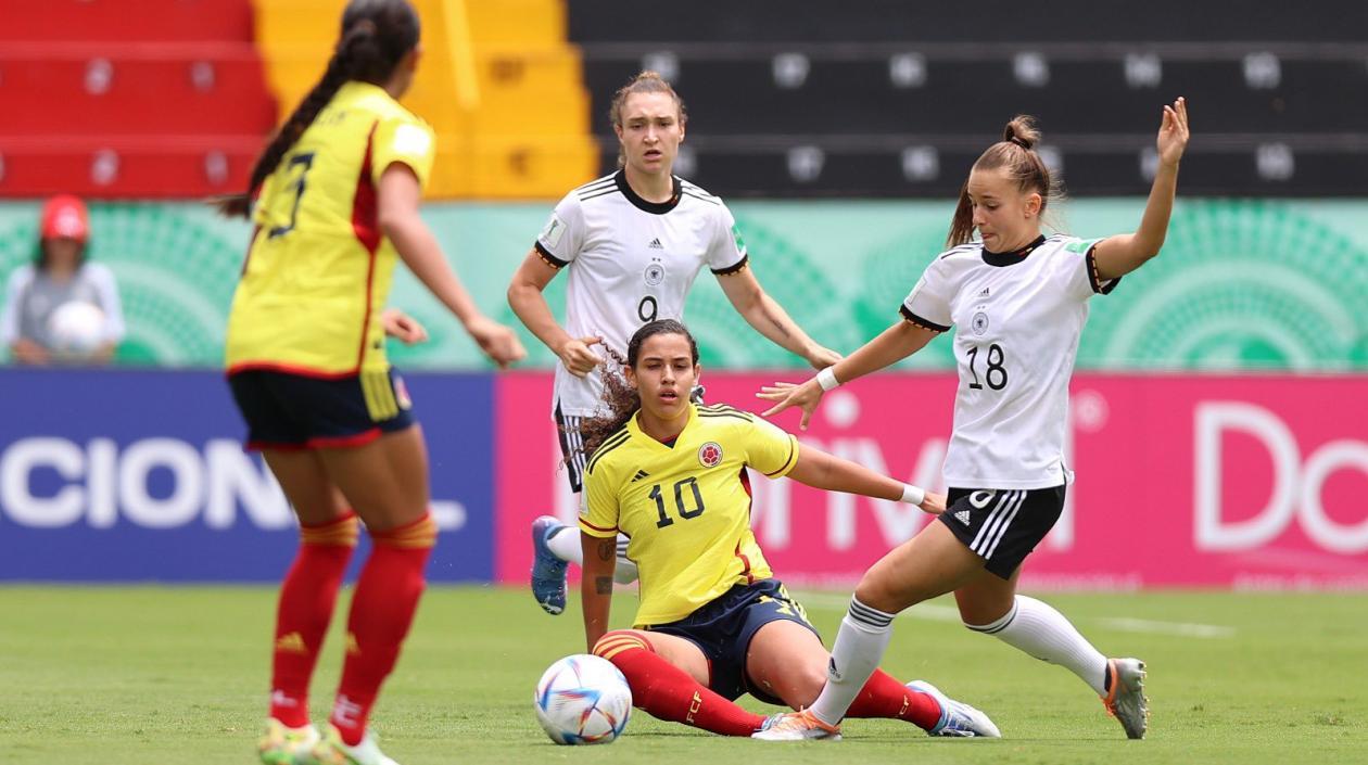 Acción del partido. 