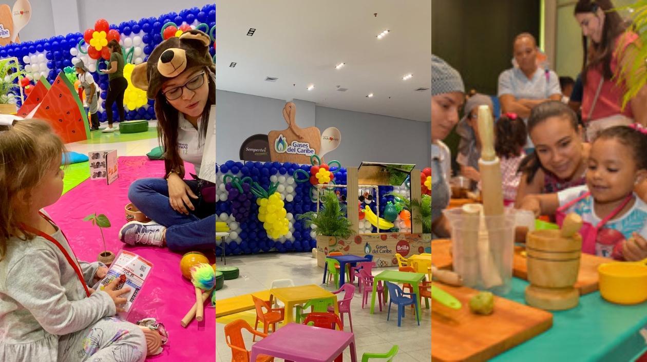 Zona de niños en Sabor Barranquilla.