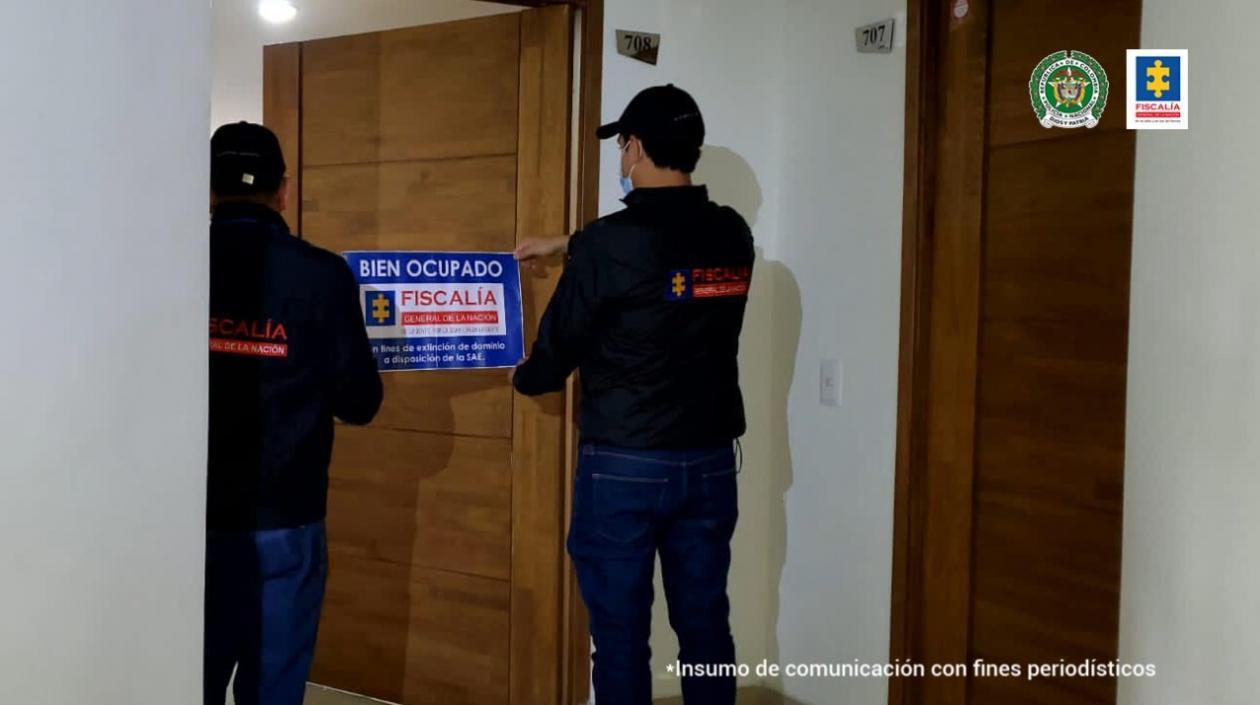 Uno de los bienes de alias 'Butaco'.