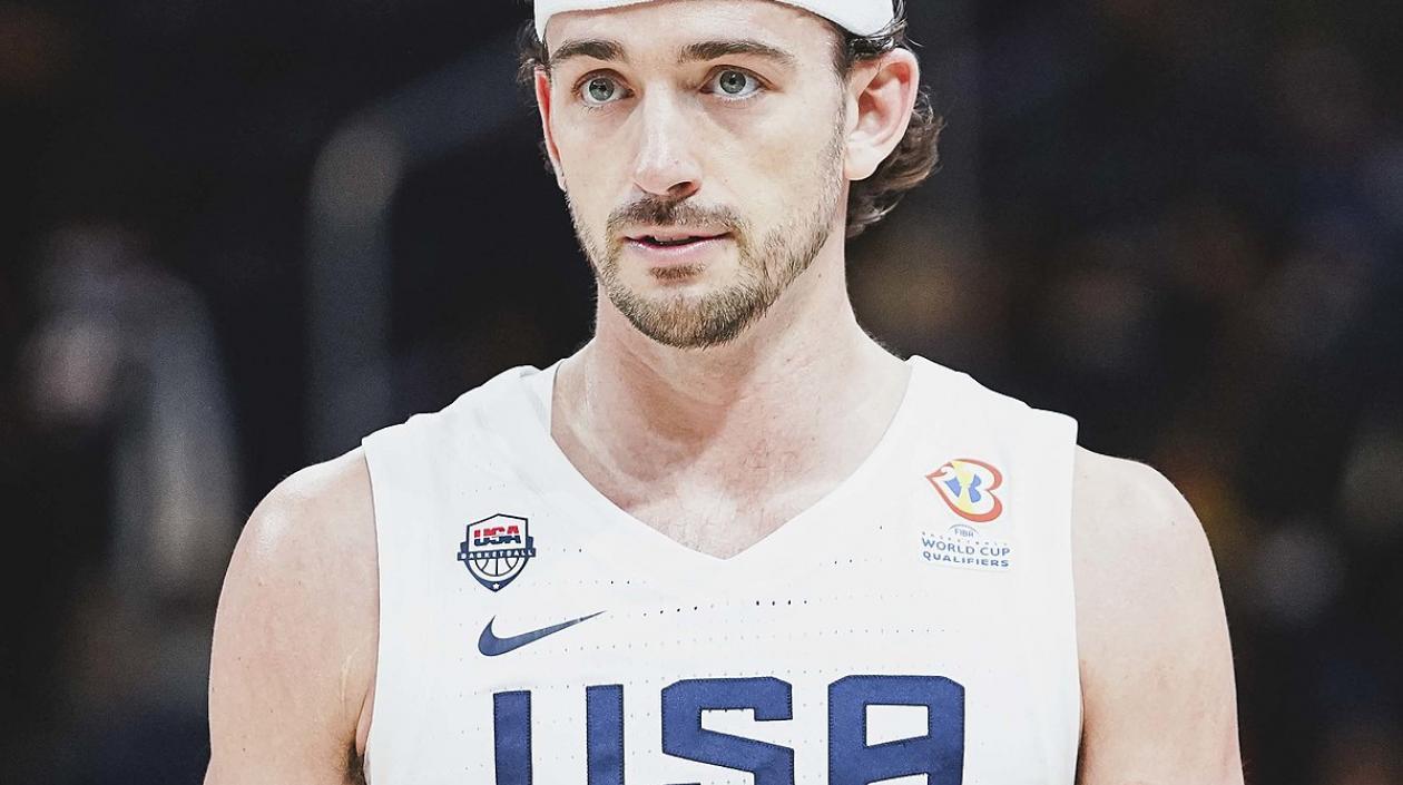 David Stockton, jugador de la selección Estados Unidos. 