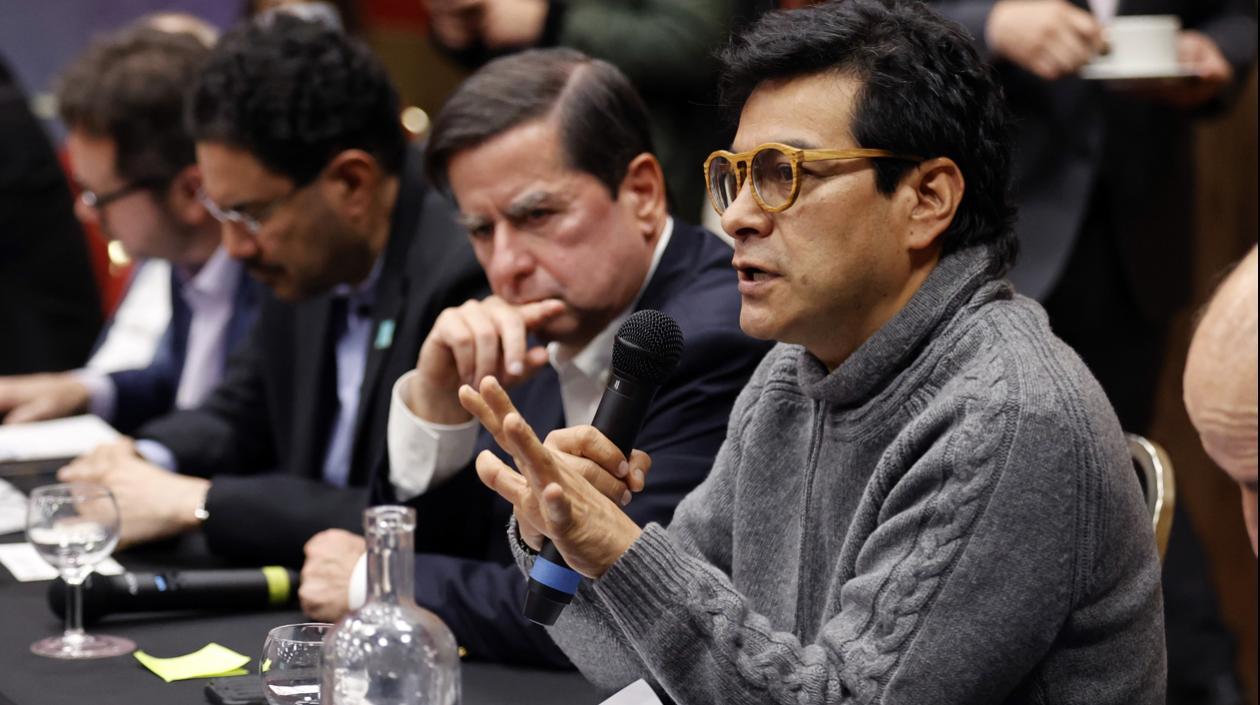 El alto comisionado para la Paz, Danilo Rueda.