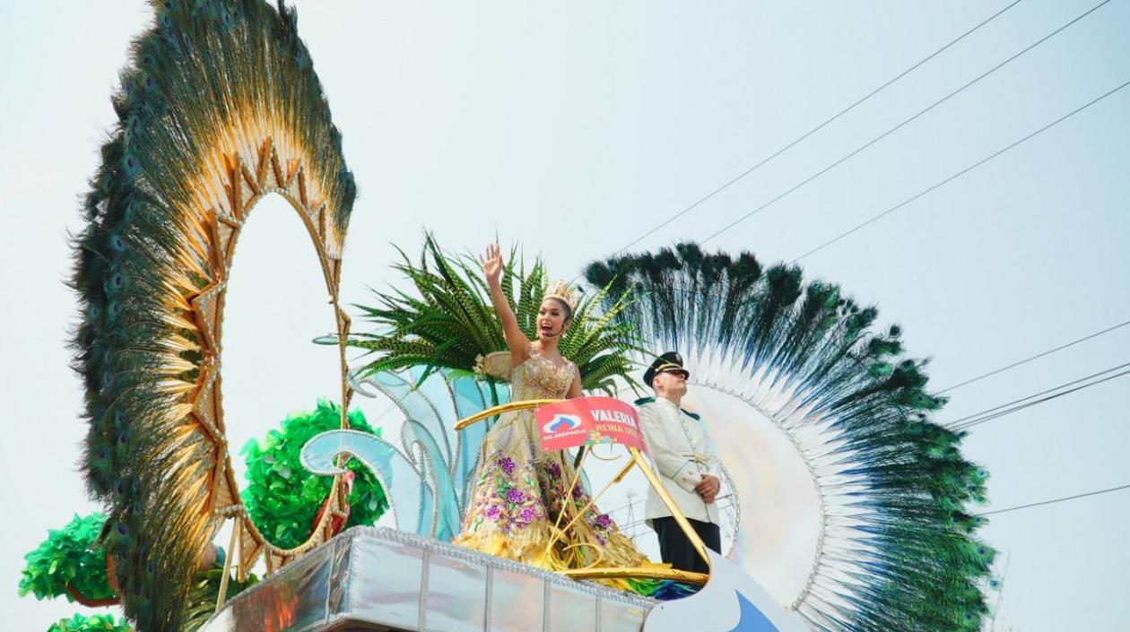 La Reina del Carnaval 2022, Valeria Charris.