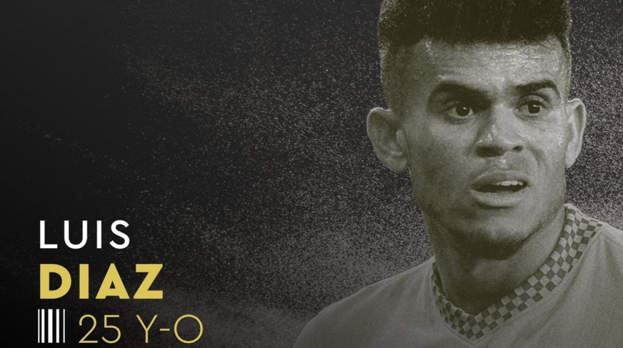 Luis Díaz, delantero guajiro. 