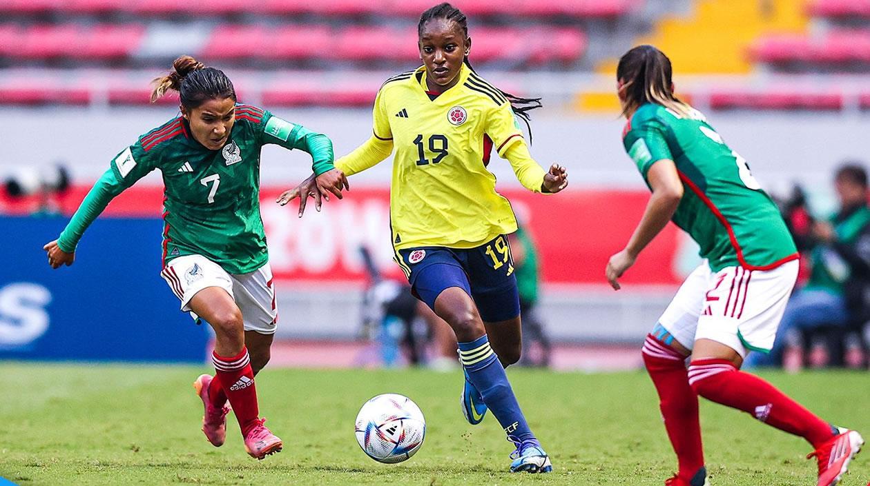 Colombia empató con México y se acerca a cuartos de final