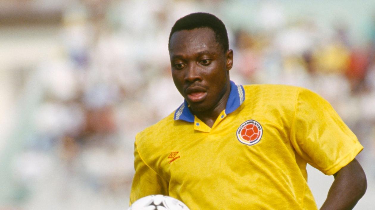 Freddy Rincón, exjugador colombiano. 