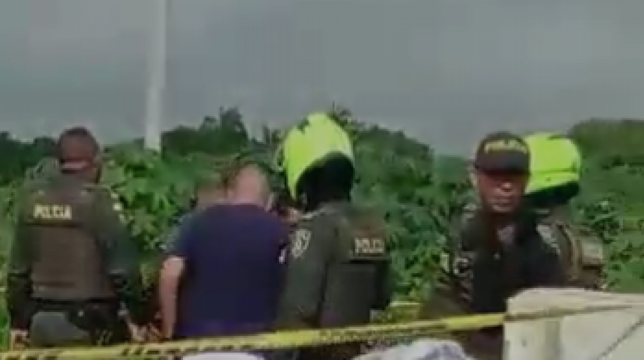 Hallazgo de cadáver en Malambo. 