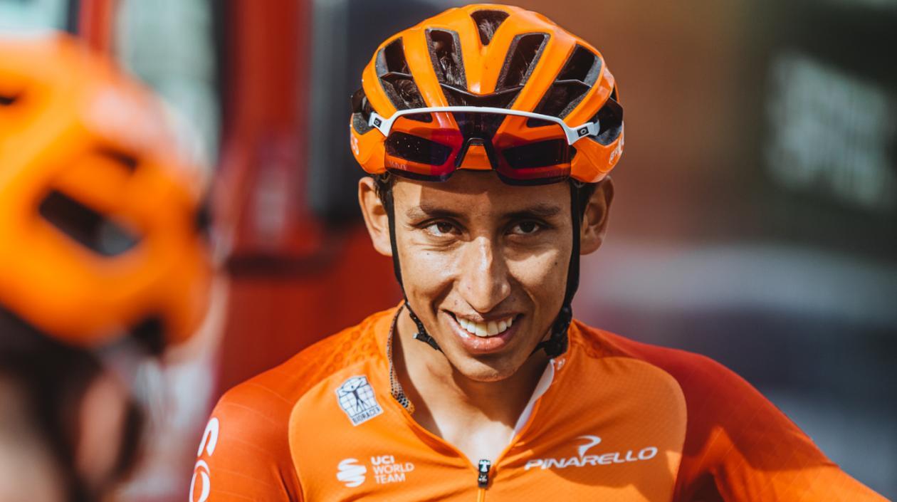 El colombiano Egan Bernal.