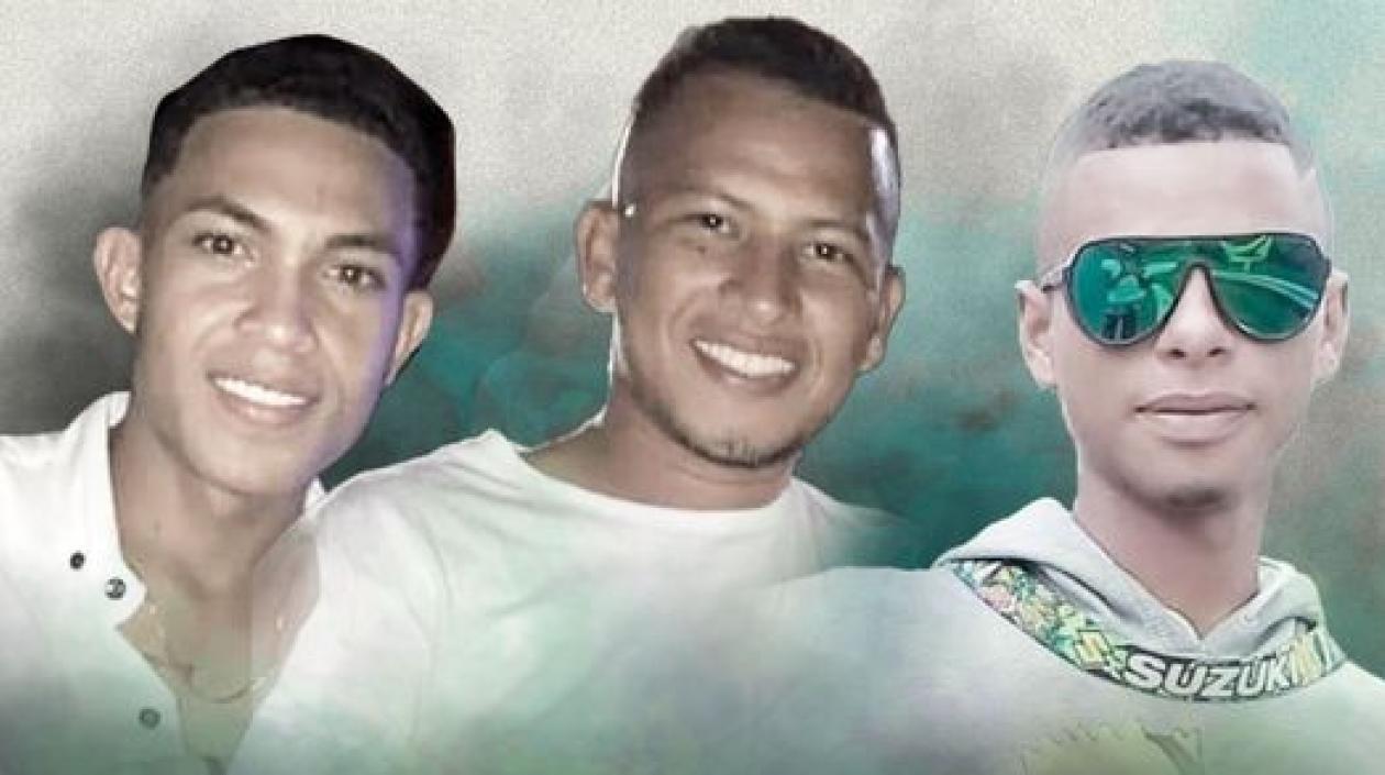 Jóvenes asesinados en Sucre.