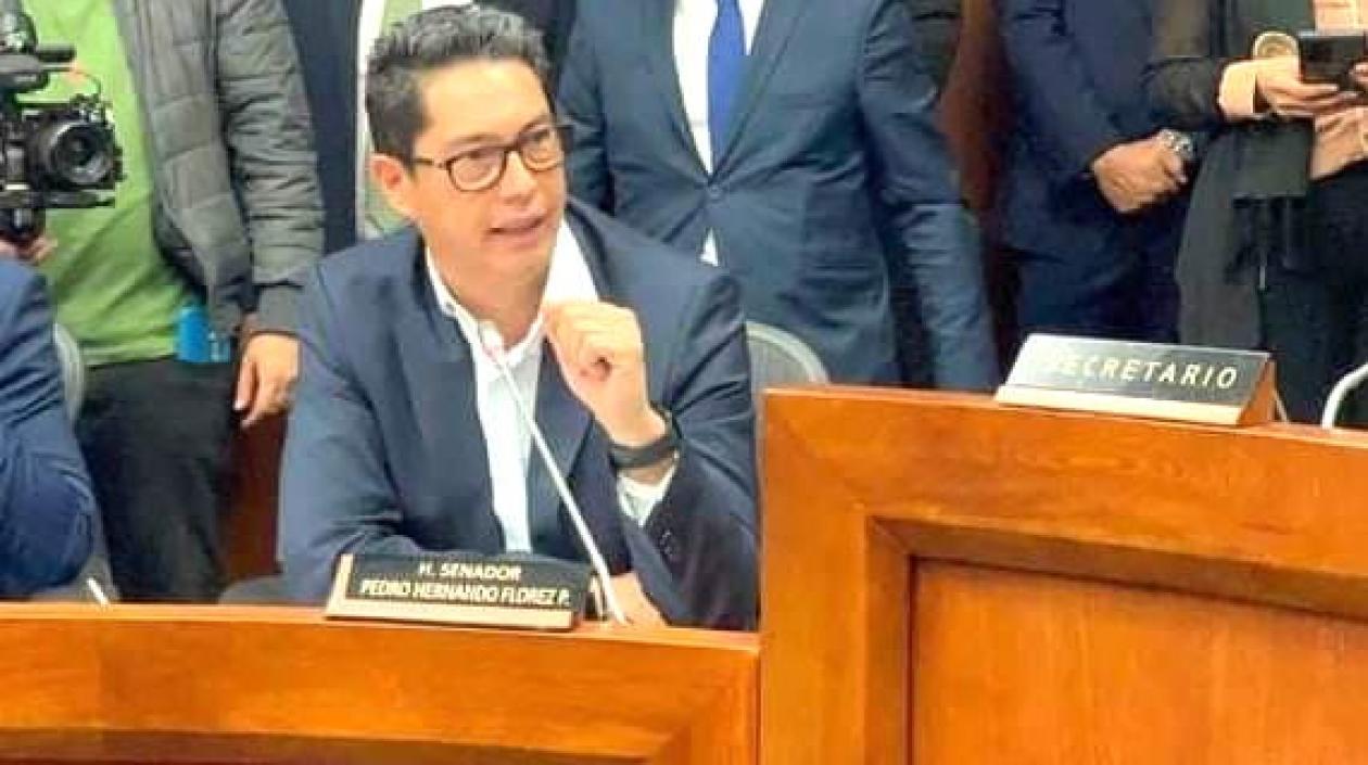 El Senador Pedro Flórez.