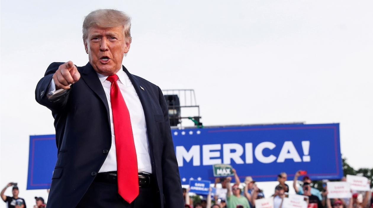 El expresidente de Estados Unidos, Donald Trump.