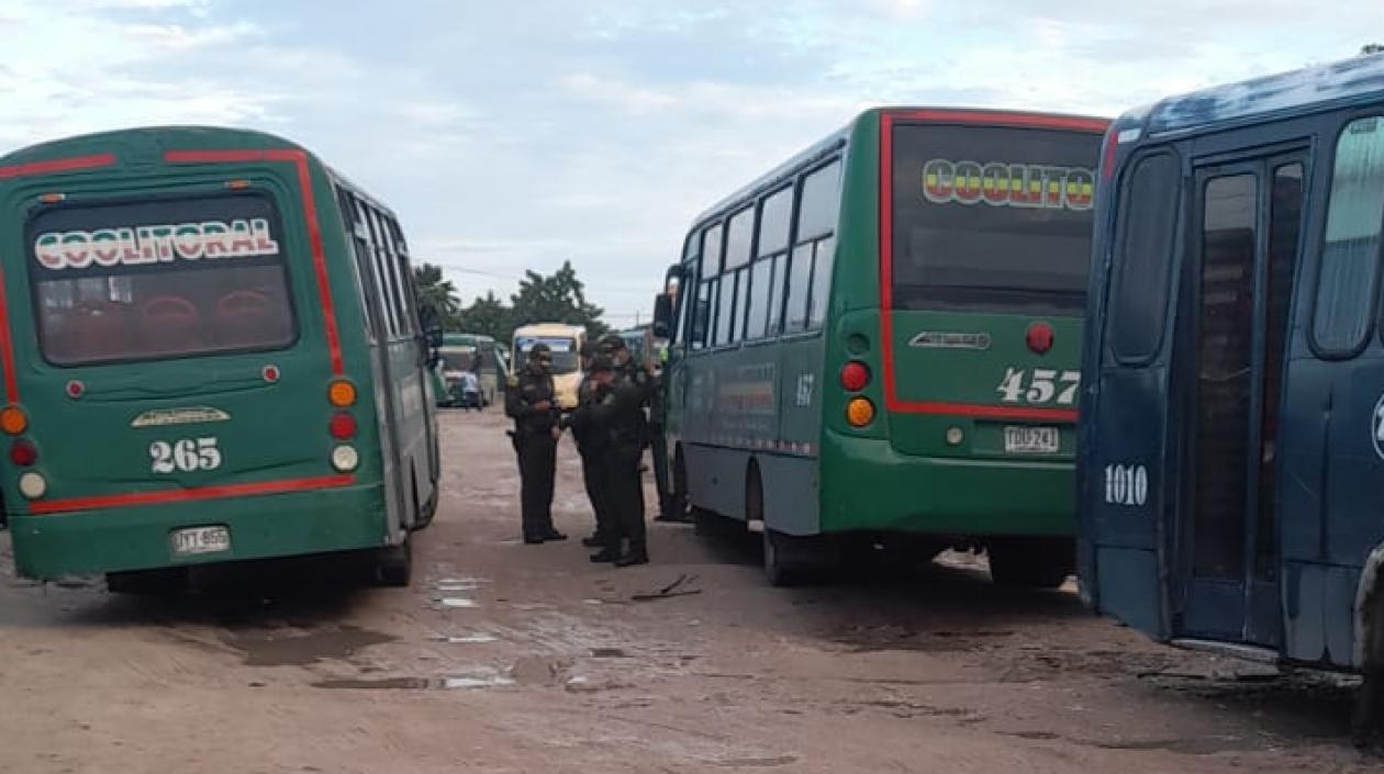 La Policía hizo presencia en la nevada de Coolitoral.