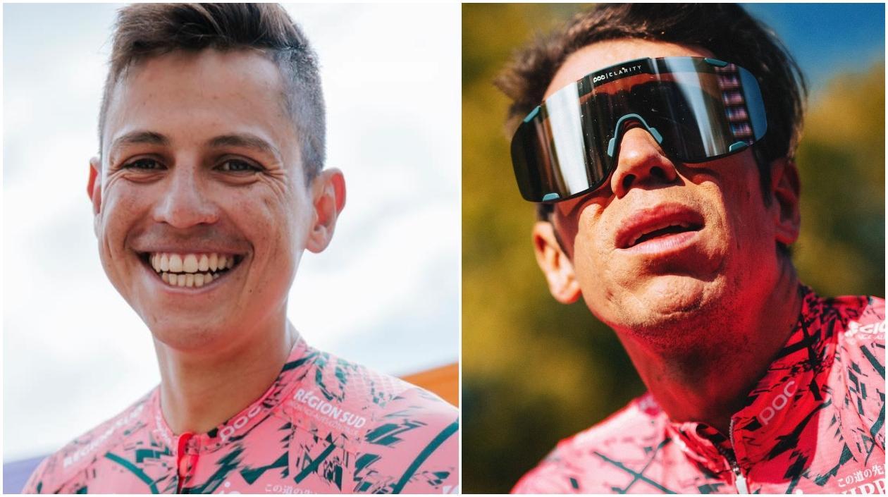 Esteban Chaves y Rigoberto Urán. 