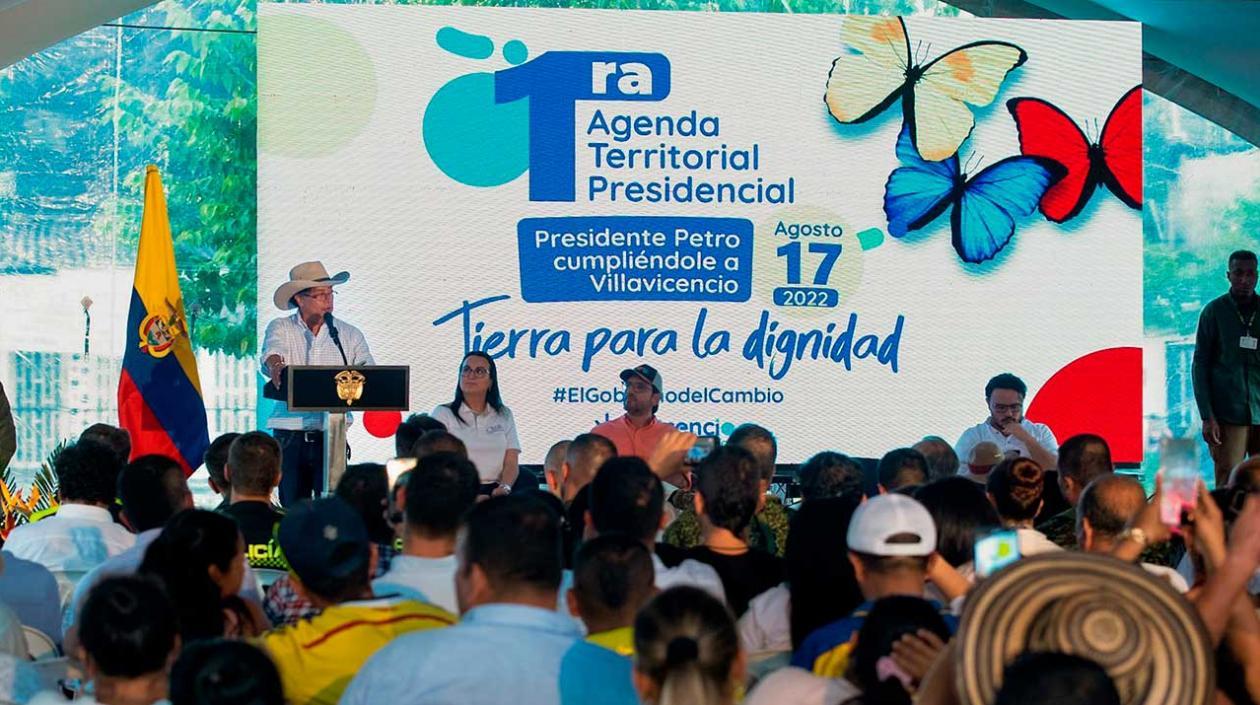 El Presidente de la República, Gustavo Petro.