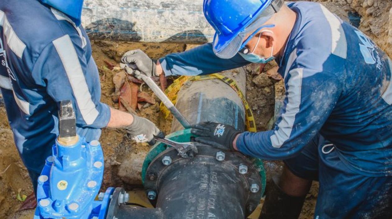 Trabajos de reparaciónde fuga