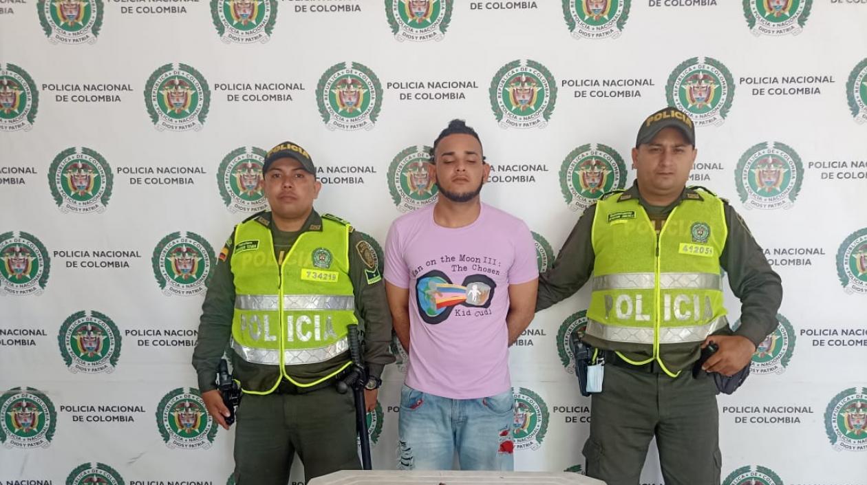 Capturado por la Policía Metropolitana.