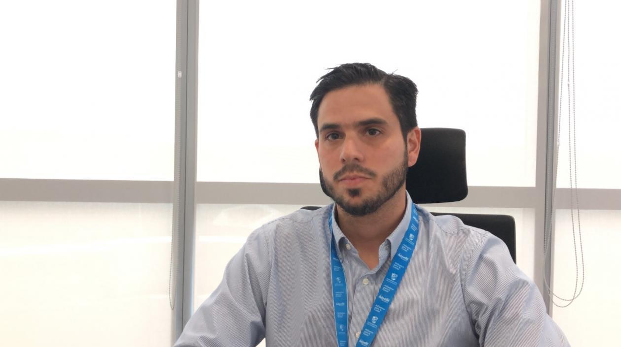 Luis Restrepo, director de Indeportes.