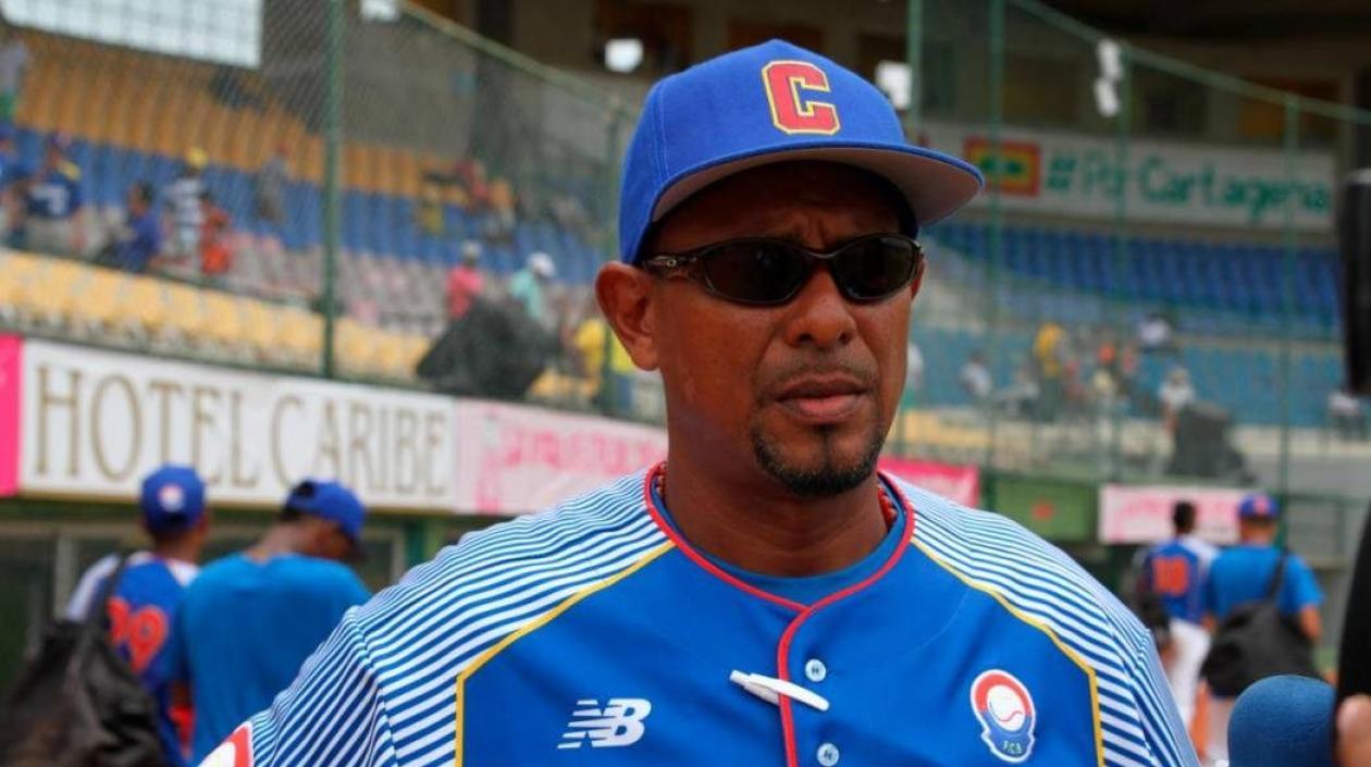 Neder Horta, mánager de Colombia. 