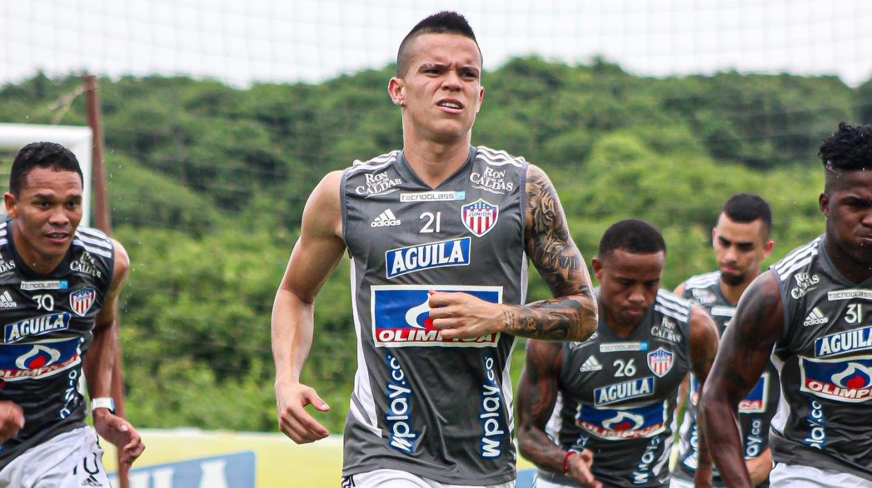 Walmer Pacheco, jugador barranquillero. 