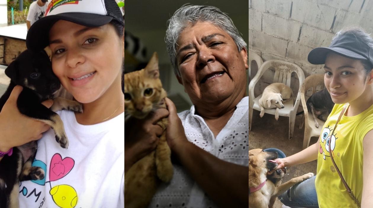 Carolina Monsalvo, Maribel Sanmiguel  y  Paula Roldán.