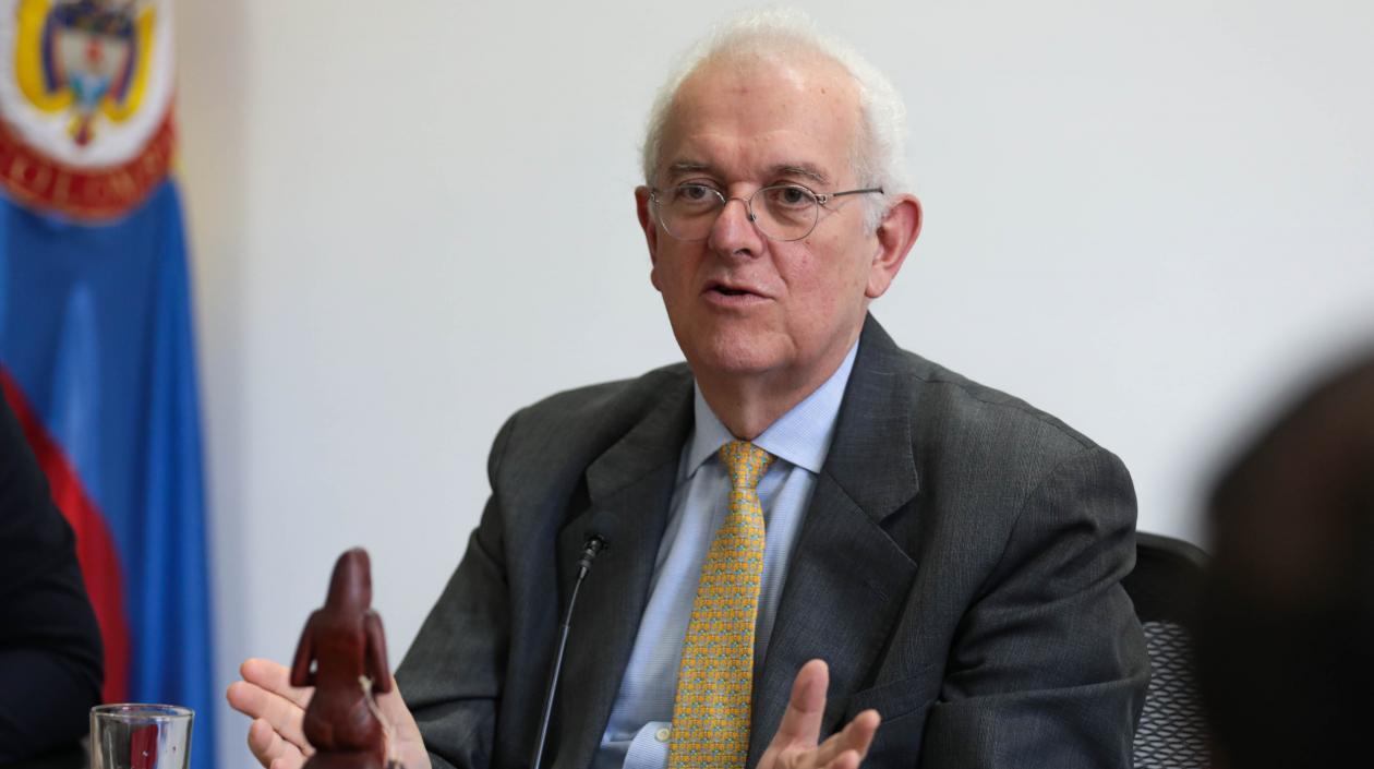 El Ministro de Hacienda, José Antonio Ocampo.