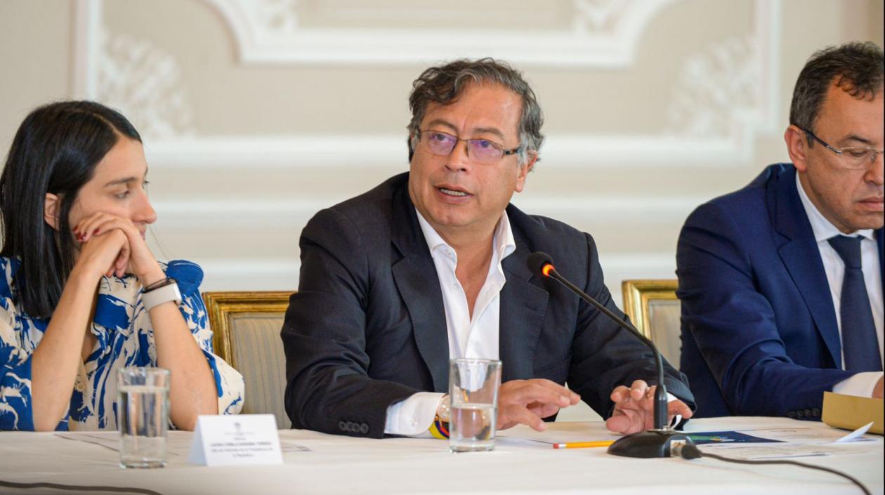 El Presidente de la República, Gustavo Petro.