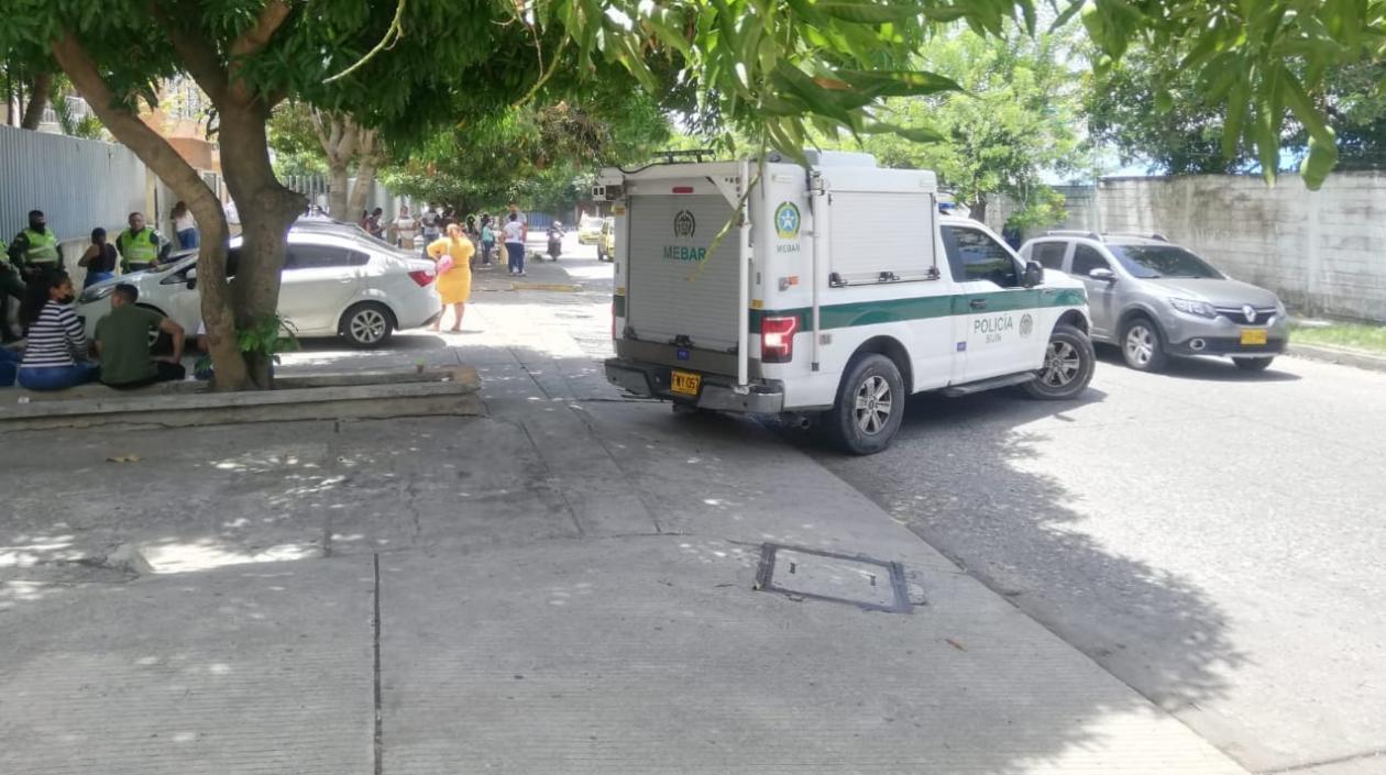 Fachada de Medicina Legal de Barranquilla.