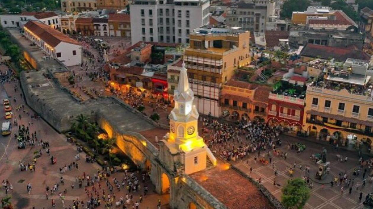 Los dos ciudadanos estaban en un hostal del Centro Histórico.