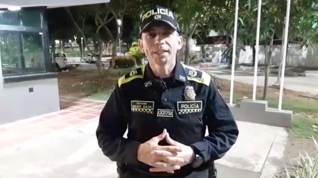 Coronel Óscar Daza, Comandante Operativo de la Mebar.