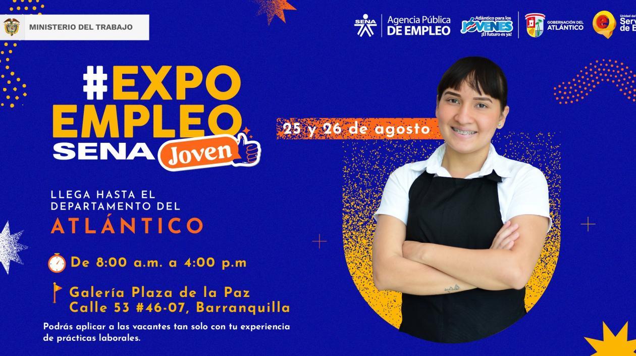 Imagen de la feria de empleo.