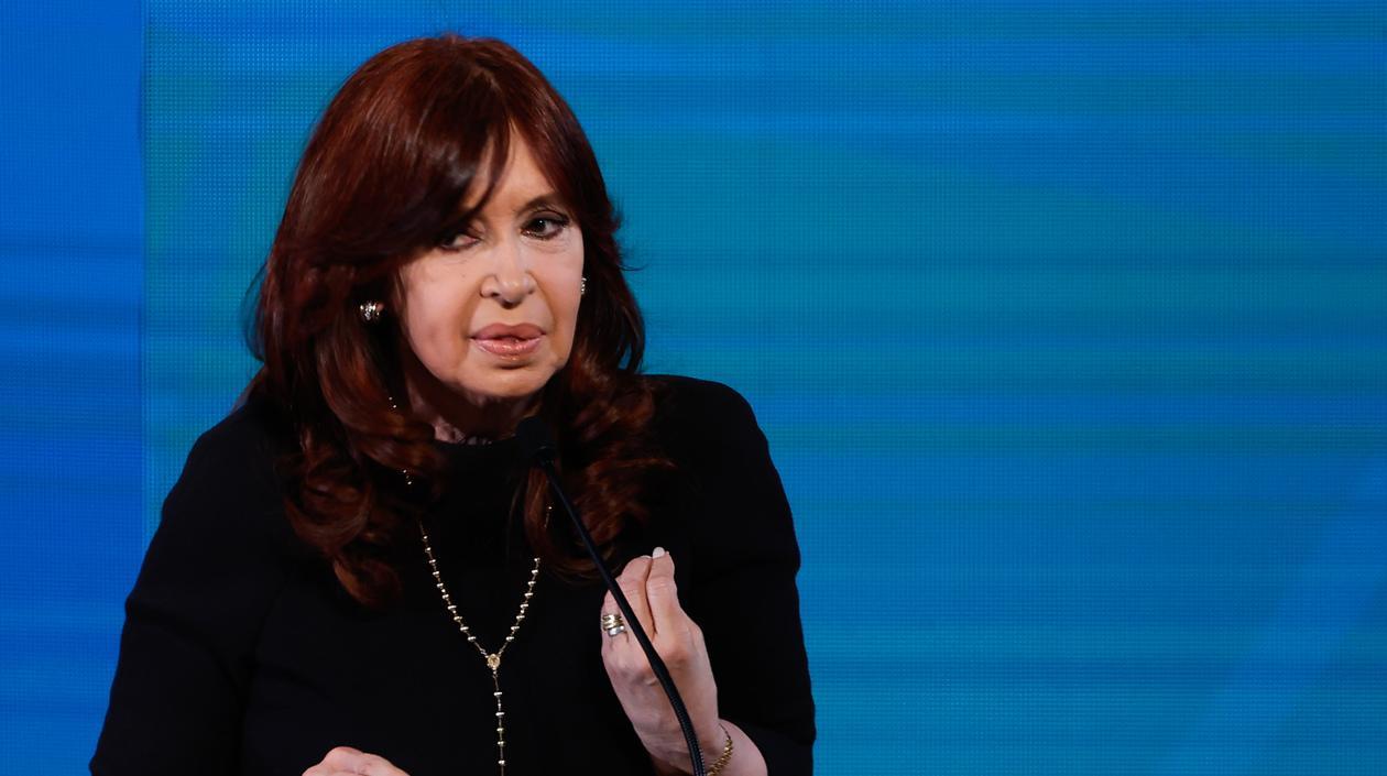 La vicepresidenta argentina, Cristina Fernández.