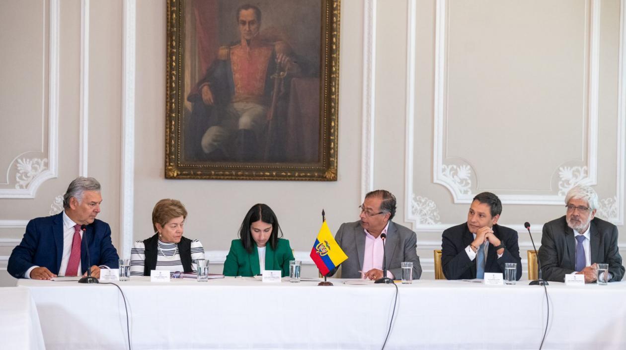 El Presidente de la República, Gustavo Petro.