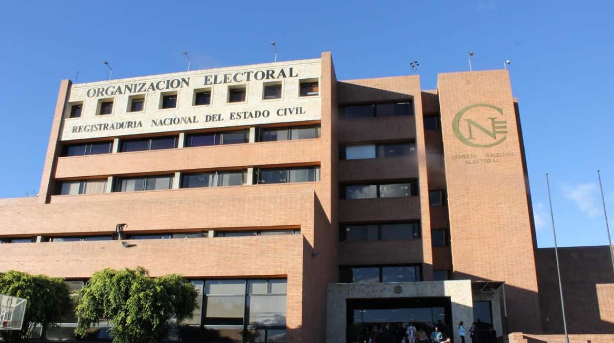 Sede del Consejo Nacional Electoral -CNE-.