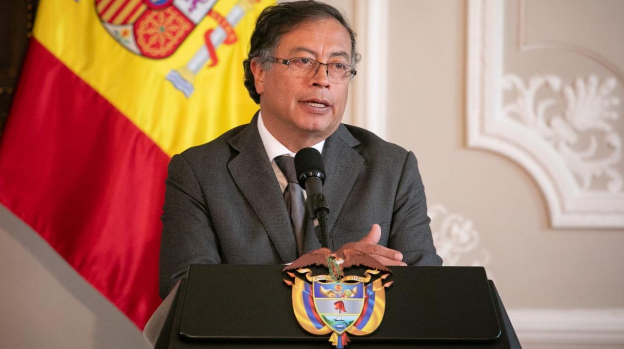 El Presidente de la República, Gustavo Petro.