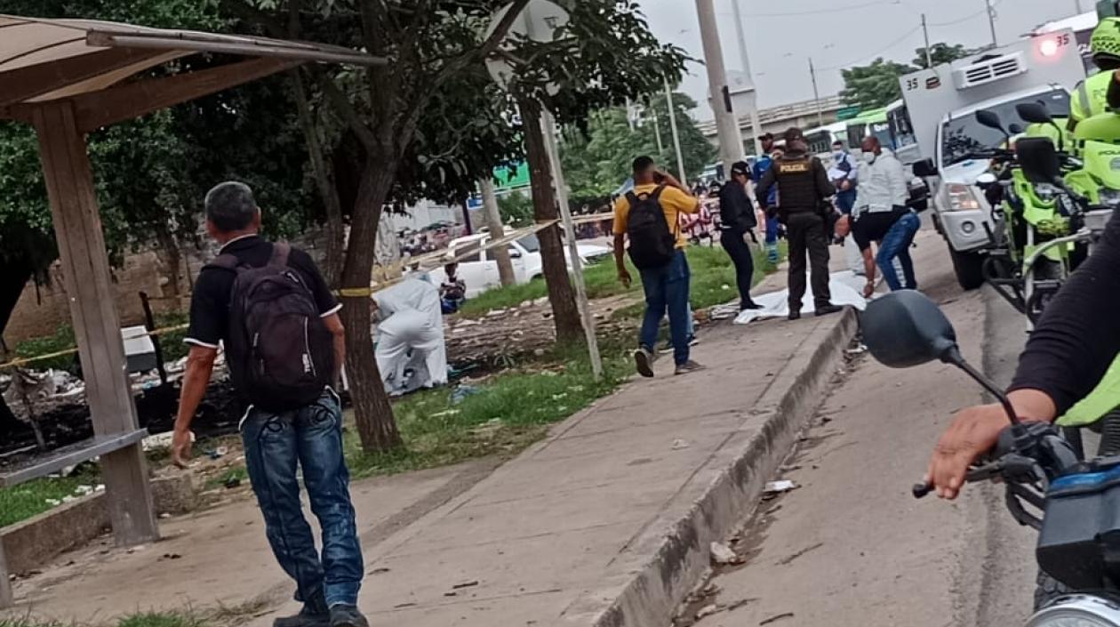 Lugar de los hechos.