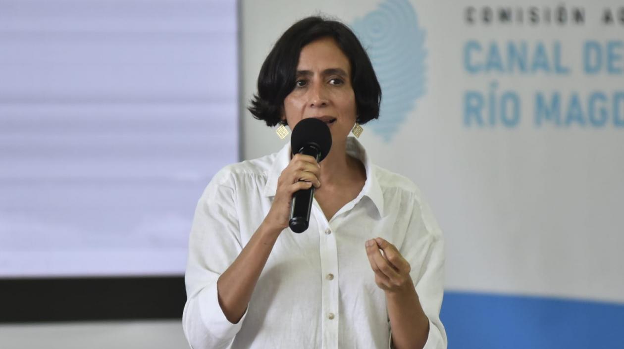 Ministra de Ambiente, Susana Muhamad.