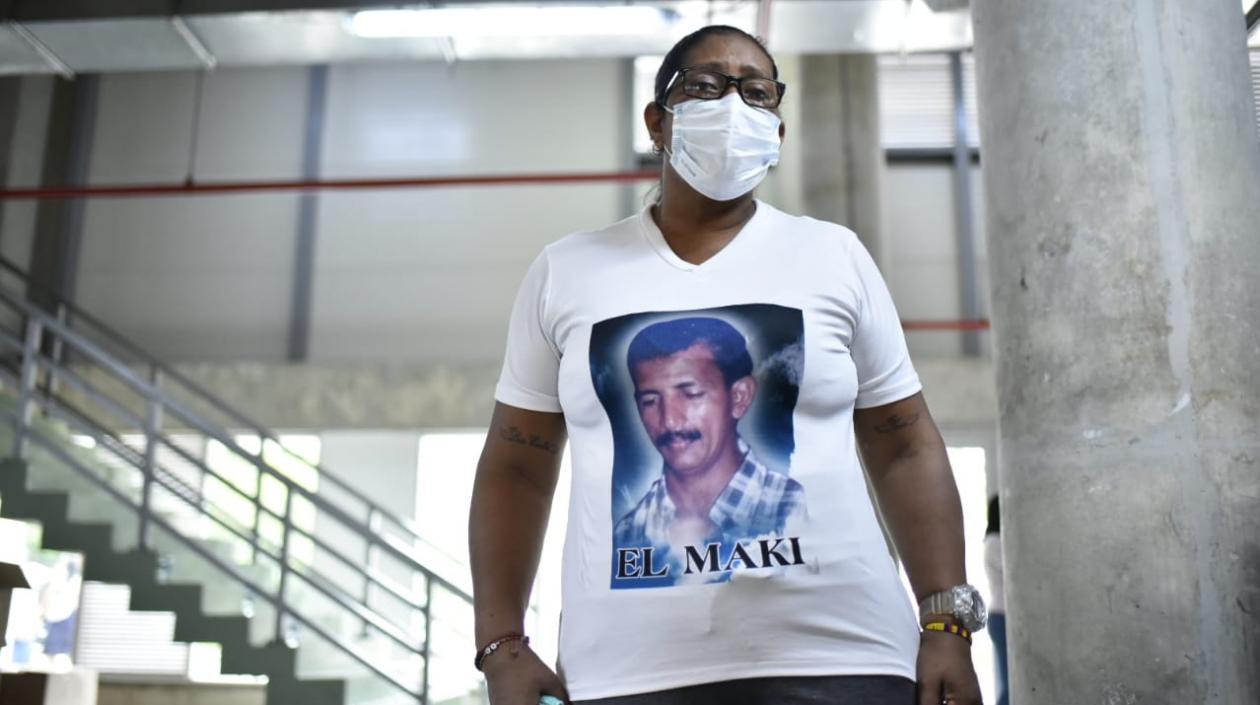 Miriam Martínez Gamero, hermano de Pedro Antonio, asesinado por las AUC.