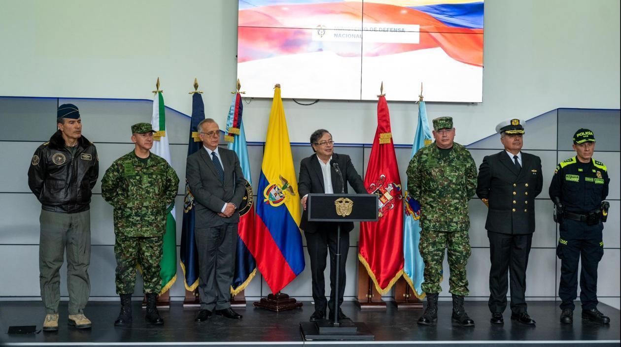 El Presidente de la República, Gustavo Petro.