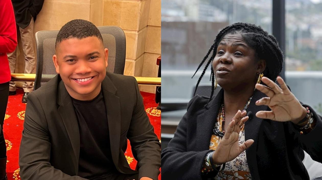 Miguel Polo Polo y Francia Márquez.