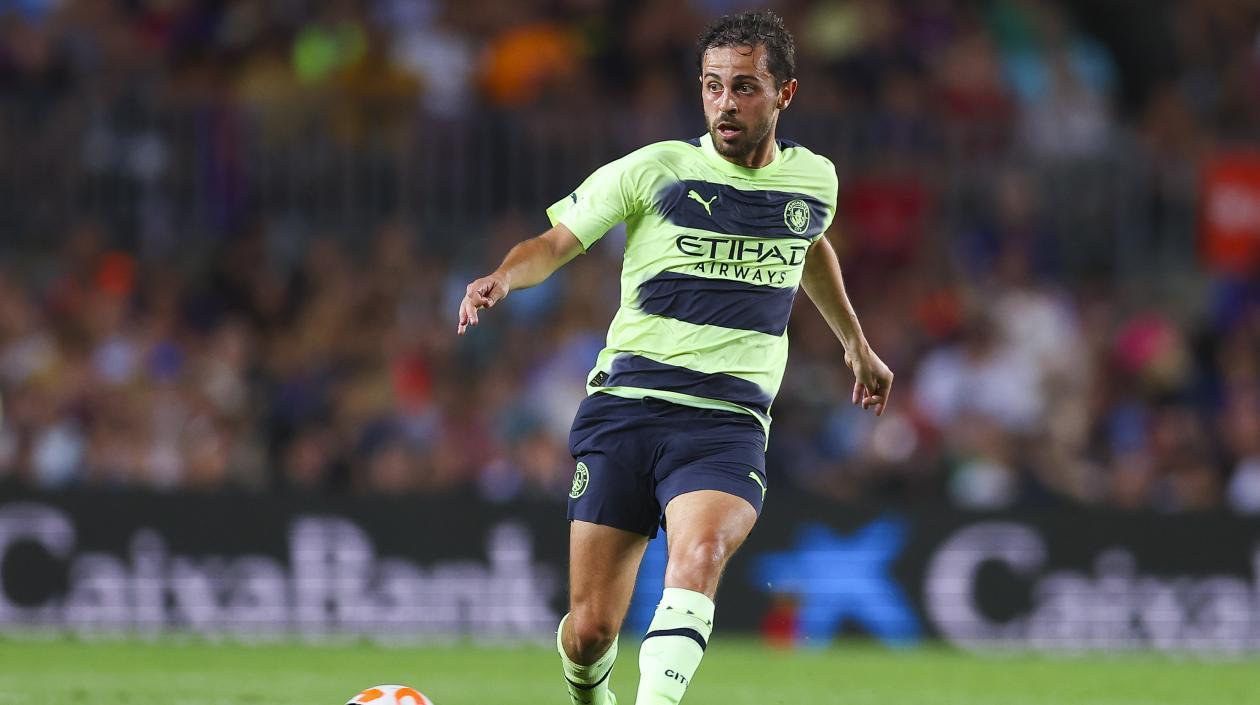 El volante creativo Bernardo Silva.