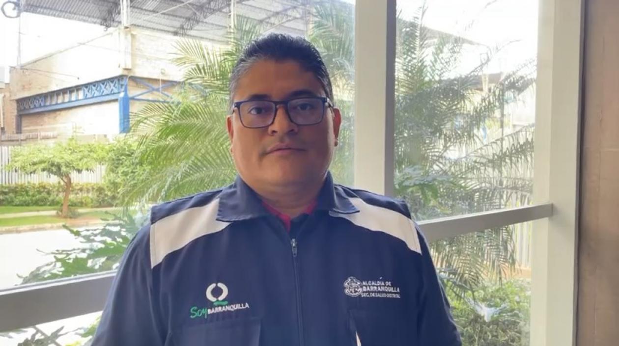 Humberto Mendoza, Secretario de Salud del Distrito.