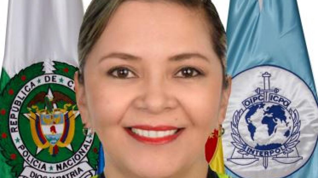 Olga Patricia Salazar Sánchez, directora de la Dijin.