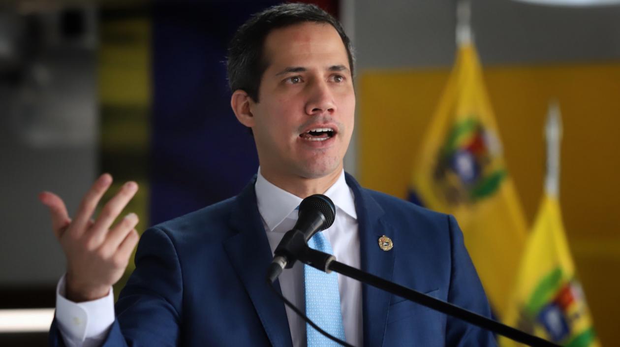 El dirigente opositor venezolano Juan Guaidó.
