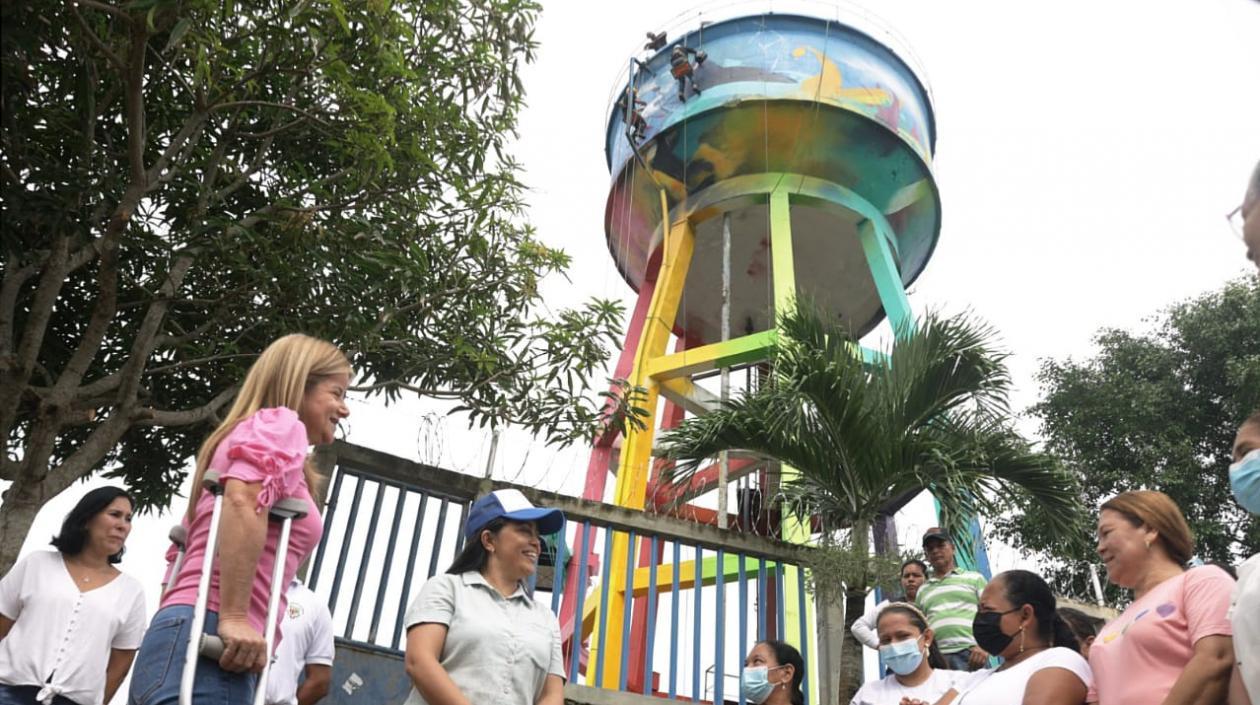 La gobernadora del Atlántico, Elsa Noguera.