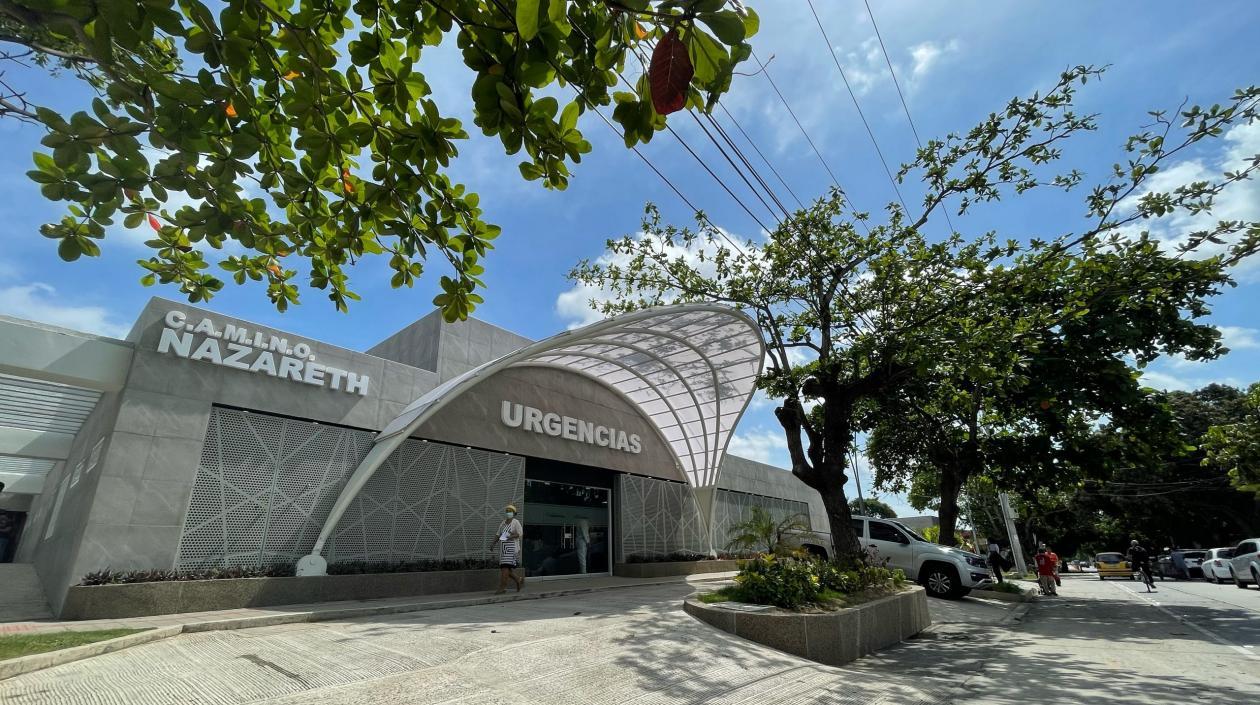 El herido fue llevado en primera instancia al Camino Nazareth. 