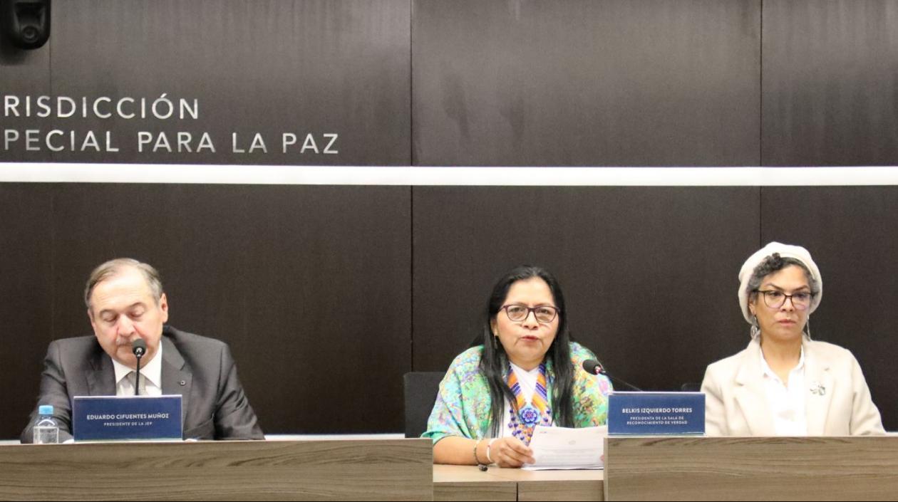 Rueda de prensa sobre Caso 08.