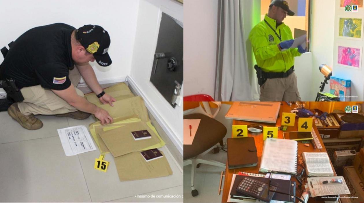 Operativos de la Fiscalía y la Policía. 